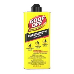 Goof Off 6oz Professional Strength Remover for Paint and Adhesive Multi Surface