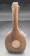 Vintage Swank West Germany Wooden Clothes Brush Julius Caesar Coin Accent 8″