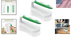 Dual Tone Heavy Duty Cleaning Brushes – Perfect for Tub, Sink, and Floors