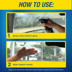 630543 Interior Glass Anti-Fog, 12 Oz. – Prevents Fogging of Interior