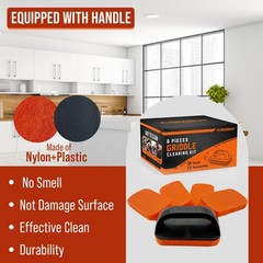 6-Piece Griddle Cleaning Kit for Blackstone, Flat Top Grill Cleaning Kit Non-…