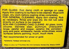 NOS Vintage Bon Ami Cleaning Cake Original Miracle Cleaner 8 Oz. DISCONTINUED