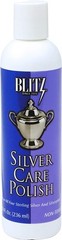 Silver Care Liquid Polish 8 Ounce – Contains Tarnish Inhibitors for Fine