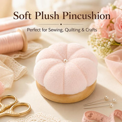 2 PCS Pin Cushion for Sewing, Wooden Base Sewing Pincushion | Wooden Base, Cute