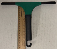 Squeegee 9 inch Rubber Window Tint Squeegee for Glass Mirror Shower Hanging Snap