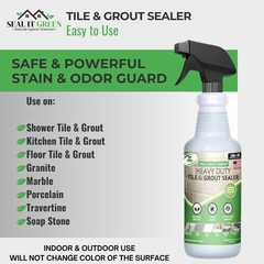 Xtreme-Heavy Duty Pro Strength Grout Sealer. Non Toxic-VOC Free & Odorless.Se…
