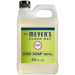 Mrs. Meyer’s Clean Day Liquid Dish Soap Refill, Lemon Verbena Scent, 48 Fluid Ou