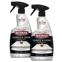 Weiman Quartz Countertop Cleaner and Polish Clean – 2 Pack – 16 oz ea. 32 total