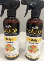 Wizard Naturals In W/Essentials Oils Daily Cleaner Sunny Citrus 13oz 2 Bottles