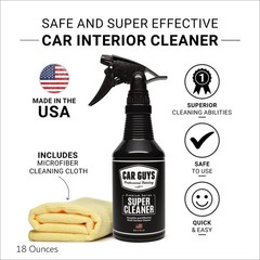 Super Cleaner | Effective Car Interior Cleaner | Leather Car Seat Cleaner | S…