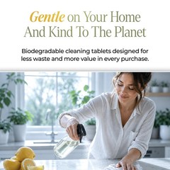 Multi-Surface Cleaner Refill Tablets – 10 Pack, Eco-Friendly, Kitchen & Home Use