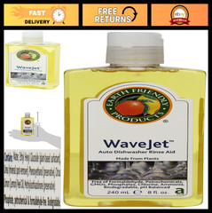 Eco-Friendly Wave Jet Rinse Aid, 8oz Bottle – Pack of 12, Spotless Shine