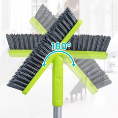 Grout Cleaner Brush with Long Handle, Floor Scrub Brush for Shower Tile, Bathroo