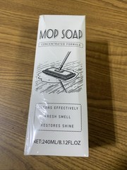 Highly Scented Mop Soap Fresh Scent for Floor Cleaning Concentrated 240mL Sealed