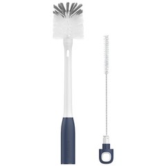 2 in 1 Long Handle Bottle Brush with Straw Brush for Cleaning Glass, Sports B…