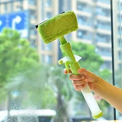 Windshield Cleaner W/Microfiber Cloth and Spray Bottle Car Window Cleaning Tool