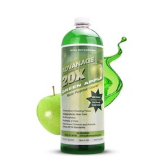 Advanage 20X All Purpose Cleaner Concentrate – Green Apple Eco-Friendly Heavy…