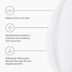 DRMTLGY Acne Spot Treatment and Cystic Acne Treatment. Acne Serum with Microni
