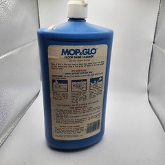 Mop & Glo Vintage 1980s 32 Oz Advertising 90% Full Promo