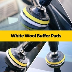 Power Scrubber Brush Set with Extendable Attachment for Home and Auto Cleaning