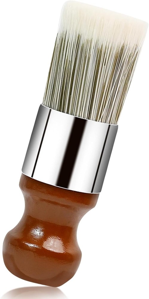 Brush for Leather and Furniture Salve – Durable Wax Brushing Tool with Comfortab