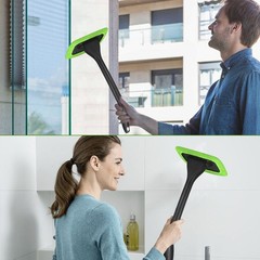 Car Windshield Cleaning Tool, Windshield Window Cleaner with 5 Washable