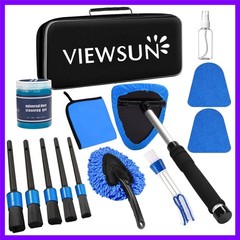Windshield Cleaner Tool, 14Pcs Car Interior Cleaning Kit, Car Detailing Kit I…