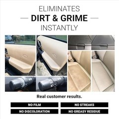 Super Cleaner | Effective Car Interior Cleaner | Leather 18 Ounces w/ Towel