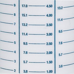 11873-1 Wide-Mouth Marine Fuel/Oil Mixing Bottle 1-Quart, One Size