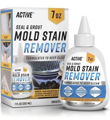 7oz Mold Stain Remover Gel – Heavy Duty Cleaner for Washer Seal, Grout & Shower