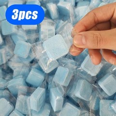 3-20Pcs Toilets Cleaning Effervescent Tablet Deodorant Remover UrineStain Yellow