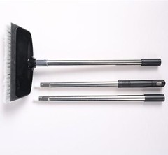 50 Dip Car Wash Brush with Long Handle for Washing Cleaning House Siding Solar