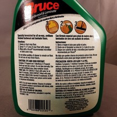 BRUCE 32 Oz. Hardwood & Laminate Floor Cleaner Spray Bottle DISCONTINUED