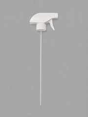 White Replacement Trigger Spray Head Nozzle with Dip Tube SET OF 2