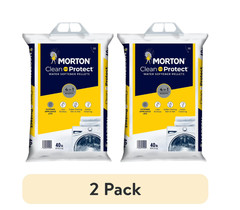 Morton Salt Clean and Protect Water Softener Salt Pellets, 40 lb. Bag (pack 2 )