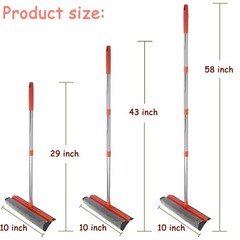 Window Squeegee for Window Cleaning, Squeegee Window Cleaner Tool 2 in 1 Car …
