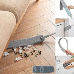 Dust Brush Under Appliance Microfiber Duster 40 – 55 in with 2 Cloth