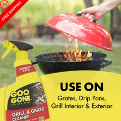 Goo Gone Grill and Grate Cleaner Spray (2 Pack) Cleans 24 Fl Oz (Pack of 2)