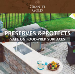 Outdoor Stone Cleaner for Granite, Marble, Travertine and More Natural 24 Oz