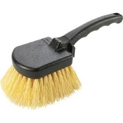 (2)-Harper 8-1/2 In. Stiff Synthetic Bristle Utility Plastic Scrub Brush 8482
