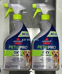 (2-Pack) Bissell PET PRO Carpet Rug Upholstery PERMANENT STAIN & ODOR DESTROYER