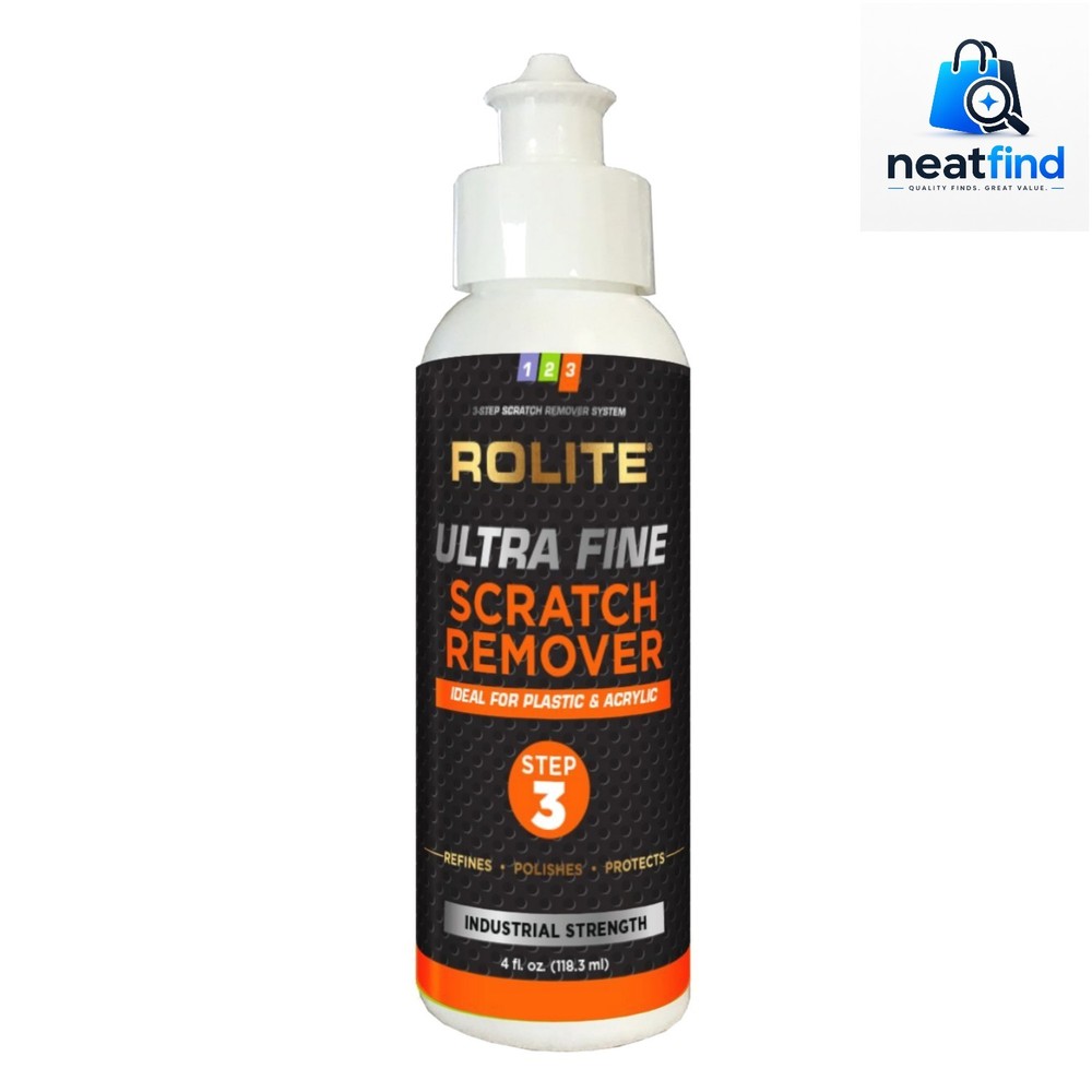 Ultra Fine Scratch Remover for Plastic & Acrylic Surfaces Including Marine St…