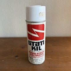 Vintage Statikil Static Electricity Aerosol Spray Can 13 Oz Printers Processors
