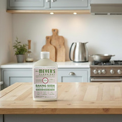 MRS. MEYER’S CLEAN DAY Baking Soda Cream Cleaner, Cuts Grease, Scratch-Free Poli