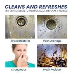 Drain Cleaner Tablets for Kitchen Sink Pipe Cleaning Enzyme Decomposing 24pcs