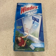 NEW Sealed Windex Outdoor All-In-One Glass & Window Cleaning Tool Starter Kit