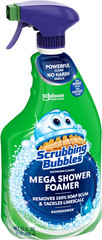 Limpiador Bano y Ducha en Spray 32Oz Espuma Antisarro y Jabon Aroma Lluvia
