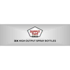 3 Pack 32oz Spray Bottles Heavy Duty Adjustable Nozzle Leak Proof Cleaning