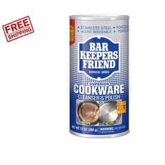 12-Ounce Powerful Degreaser & Polish for Stainless Steel Cookware – Lime Scented