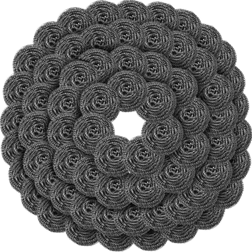 72 Pcs Stainless Steel Scrubbers – Heavy-Duty Scouring Pads for Dishes, Pots, St